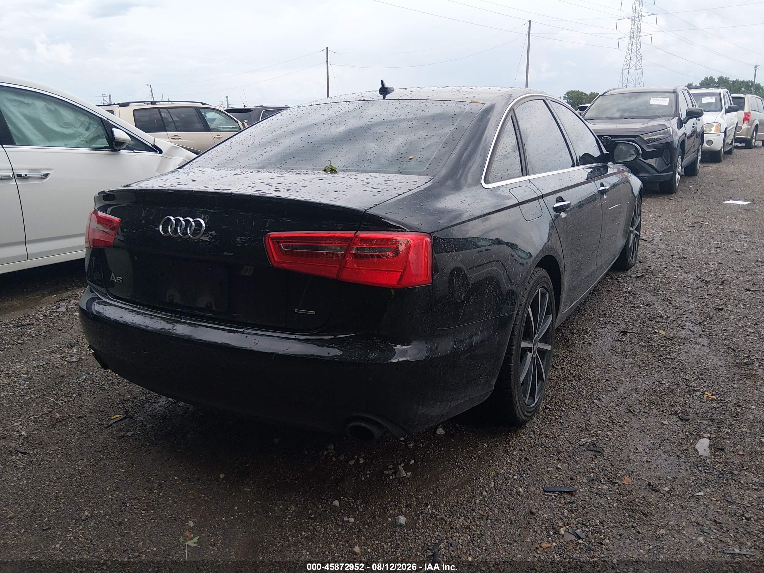 2015 Audi A6 2.0t Premium Black vin: WAUGFAFC1FN011716