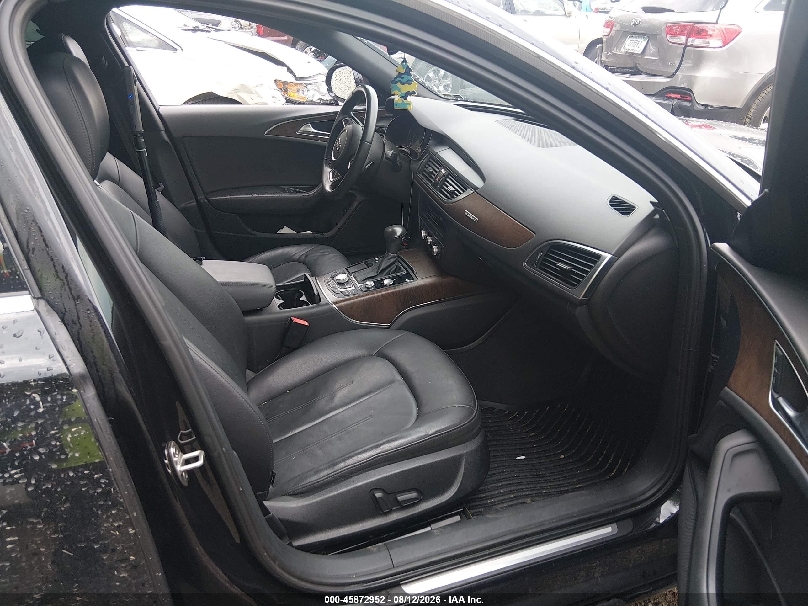 2015 Audi A6 2.0t Premium Black vin: WAUGFAFC1FN011716