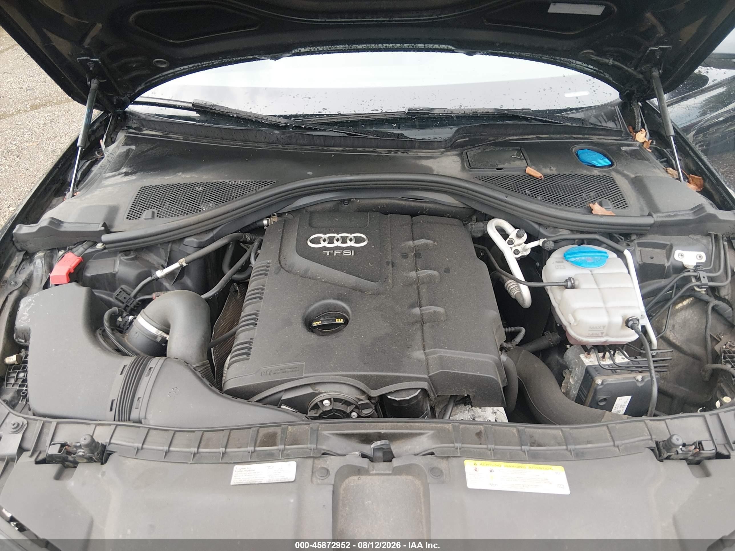 2015 Audi A6 2.0t Premium Black vin: WAUGFAFC1FN011716