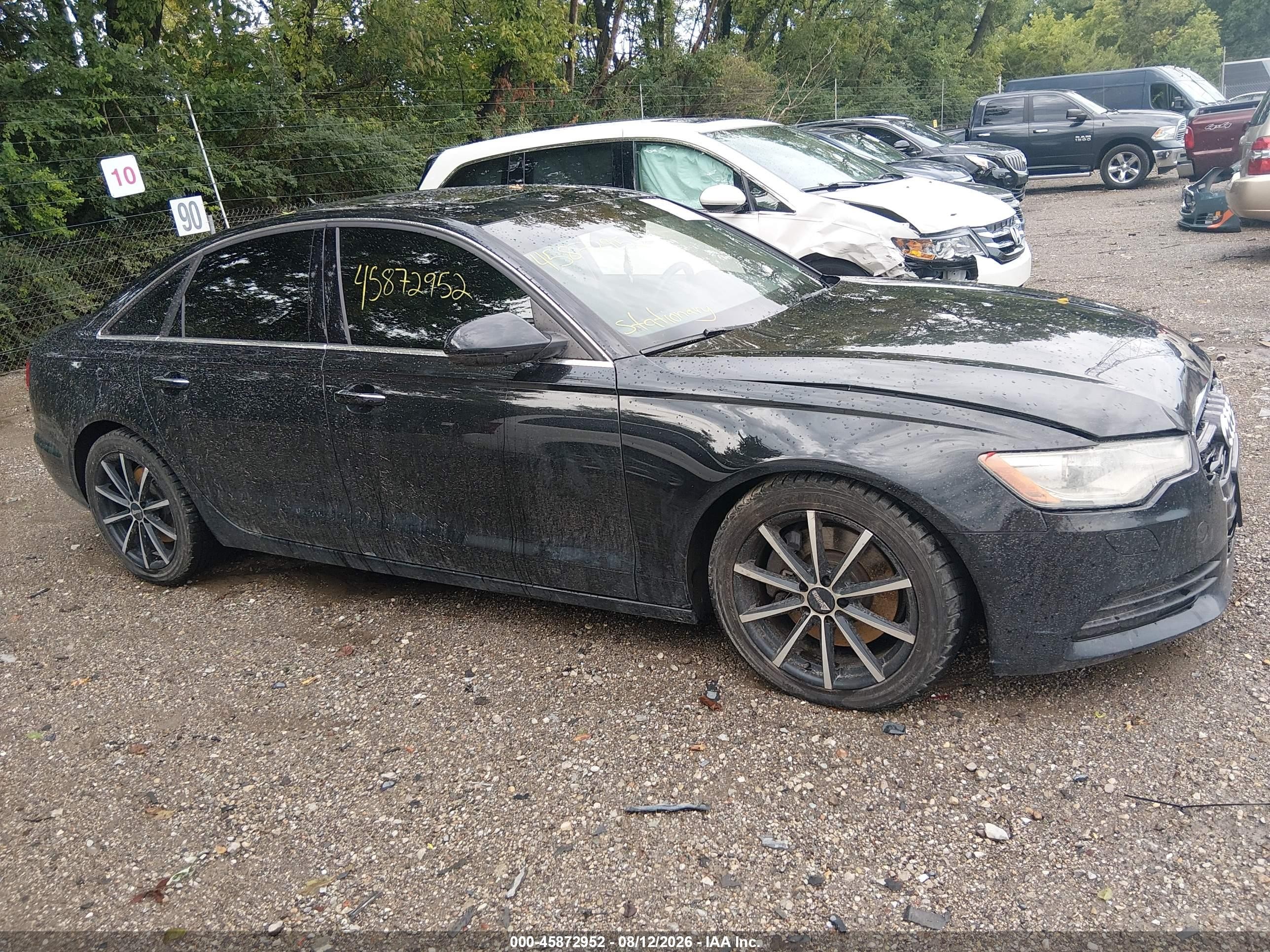 2015 Audi A6 2.0t Premium Black vin: WAUGFAFC1FN011716
