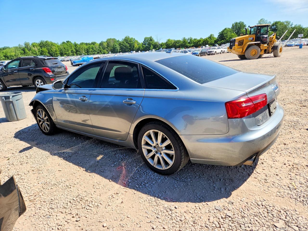 2015 Audi A6 Premium Plus Silver vin: WAUGFAFC1FN016740