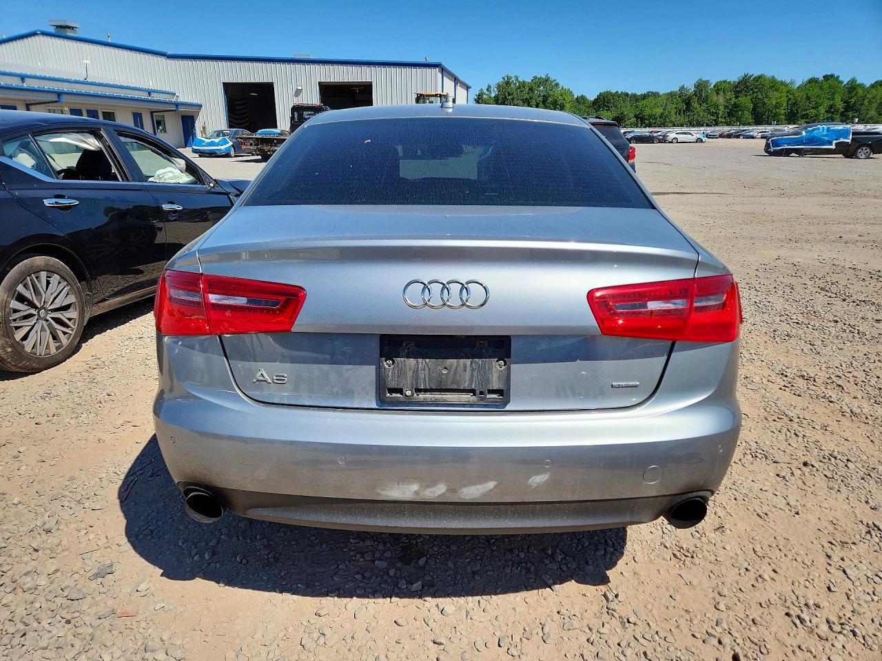 2015 Audi A6 Premium Plus Silver vin: WAUGFAFC1FN016740