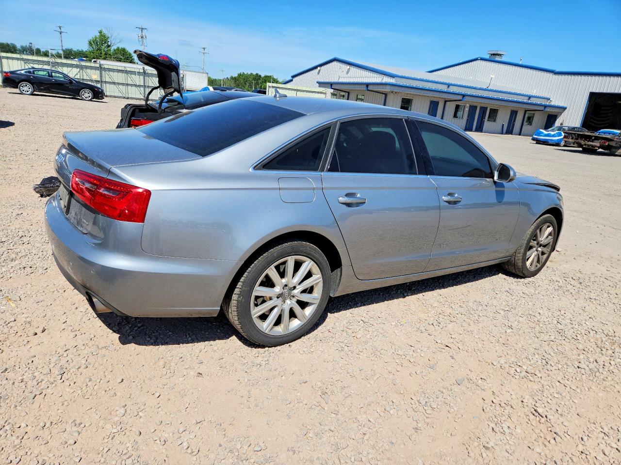 2015 Audi A6 Premium Plus Silver vin: WAUGFAFC1FN016740