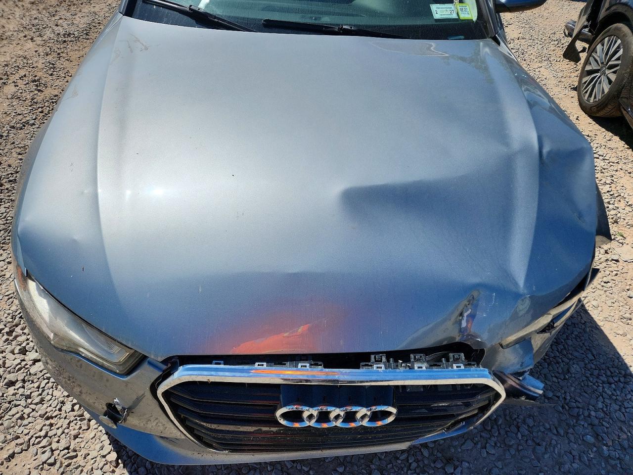 2015 Audi A6 Premium Plus Silver vin: WAUGFAFC1FN016740