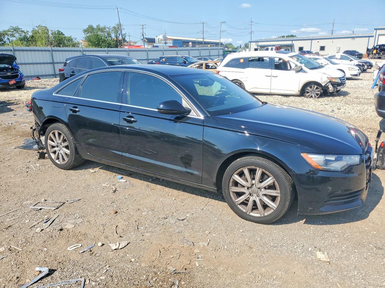 2015 Audi A6 Premium Plus Black vin: WAUGFAFC1FN024157