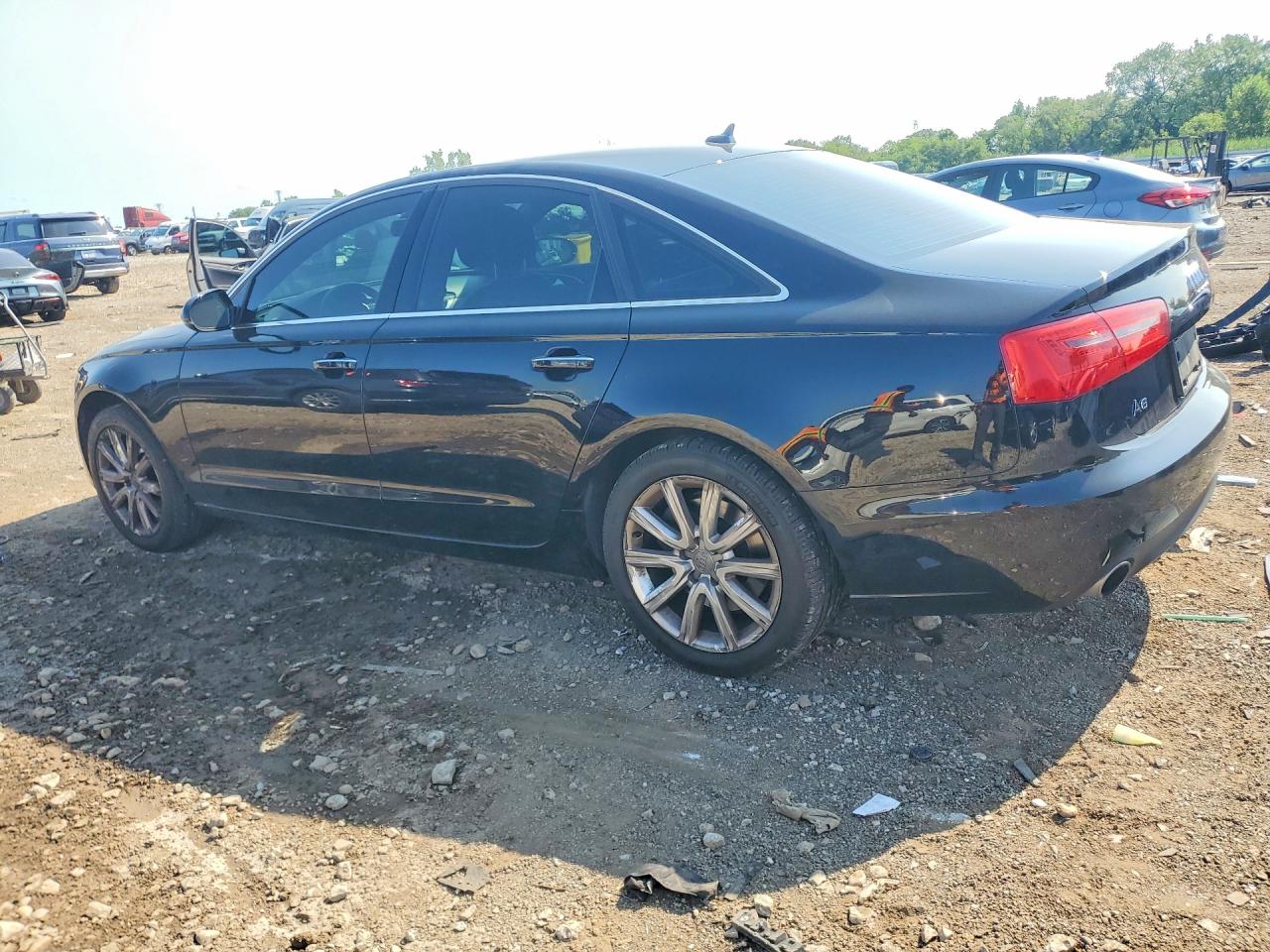 2015 Audi A6 Premium Plus Black vin: WAUGFAFC1FN024157