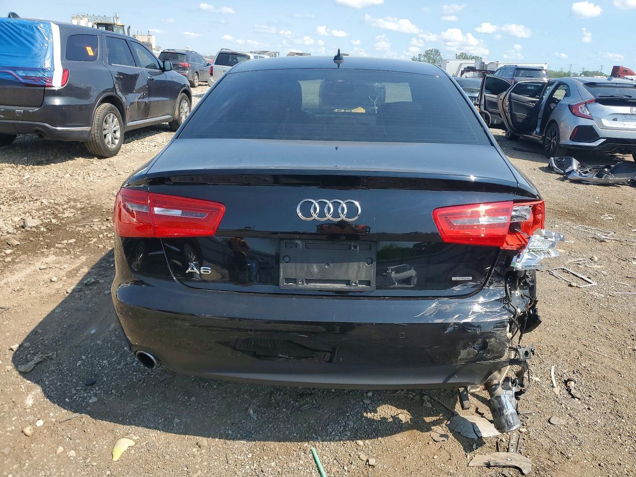 2015 Audi A6 Premium Plus Black vin: WAUGFAFC1FN024157