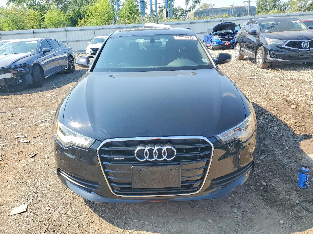 2015 Audi A6 Premium Plus Black vin: WAUGFAFC1FN024157