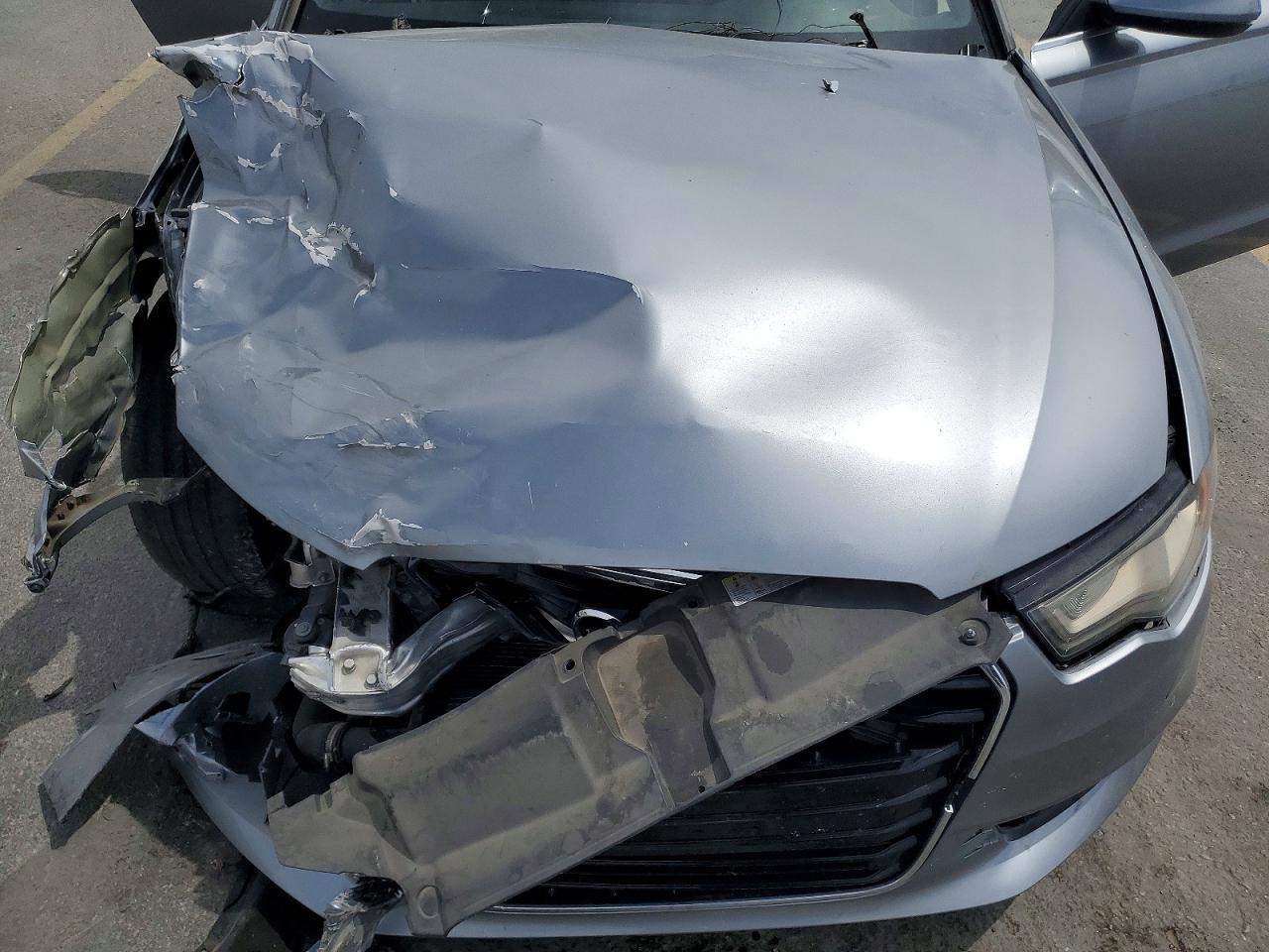 2015 Audi A6 Premium Plus Silver vin: WAUGFAFC1FN028192