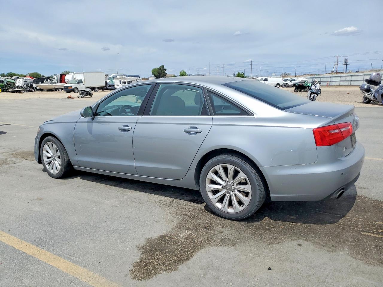 2015 Audi A6 Premium Plus Silver vin: WAUGFAFC1FN028192