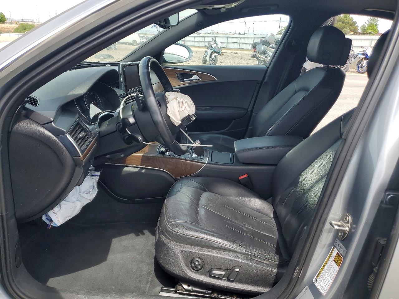 2015 Audi A6 Premium Plus Silver vin: WAUGFAFC1FN028192