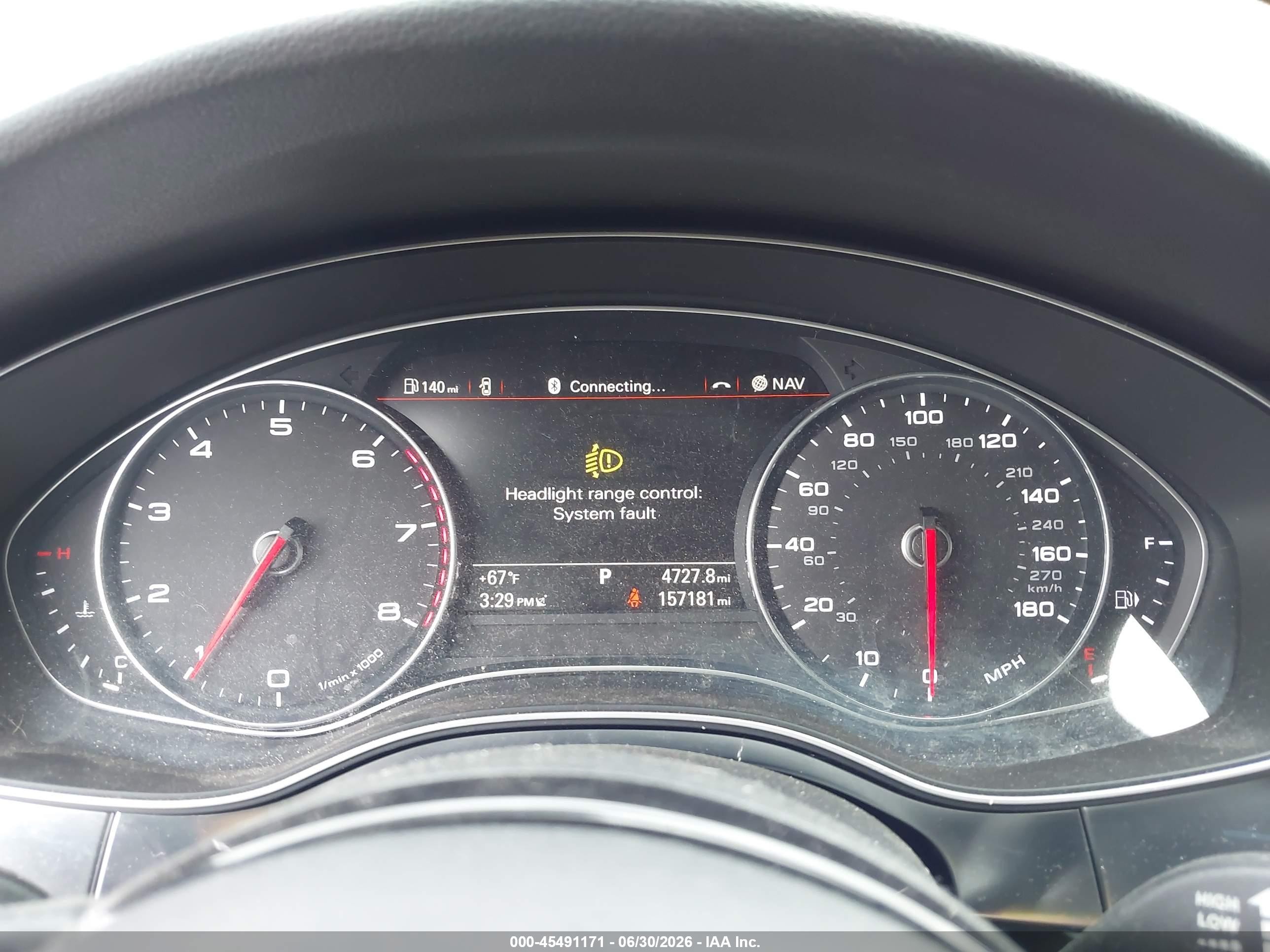 2015 Audi A6 2.0t Premium Black vin: WAUGFAFC1FN035417
