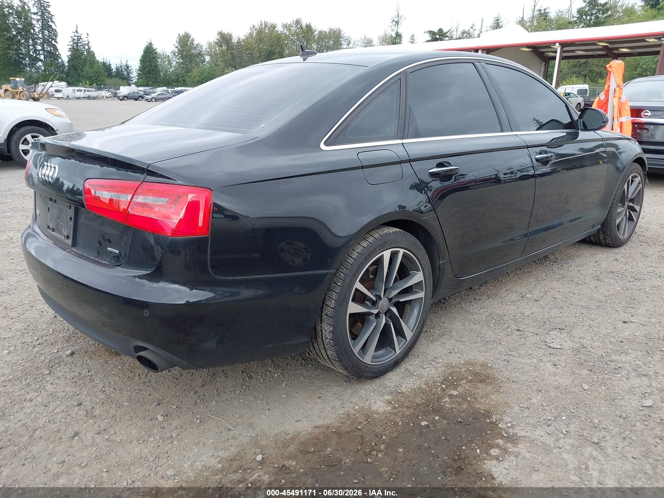 2015 Audi A6 2.0t Premium Black vin: WAUGFAFC1FN035417