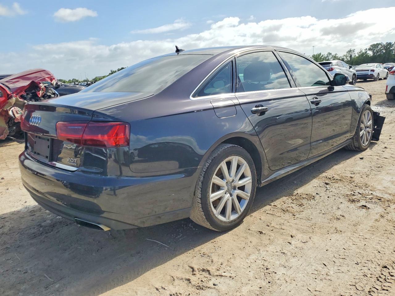 2016 Audi A6 Premium Plus Угольный vin: WAUGFAFC1GN012091