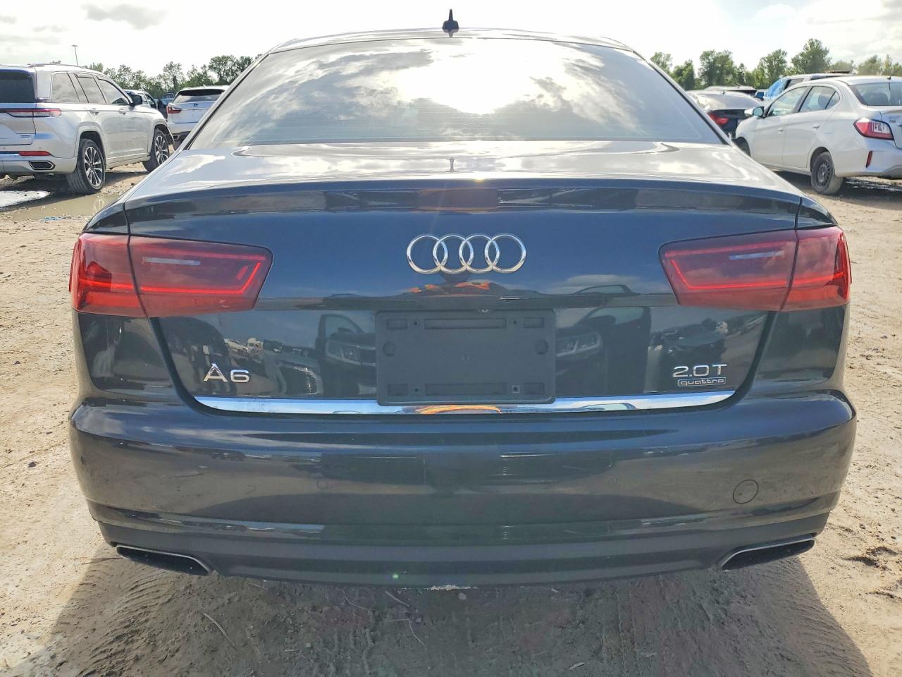 2016 Audi A6 Premium Plus Угольный vin: WAUGFAFC1GN012091
