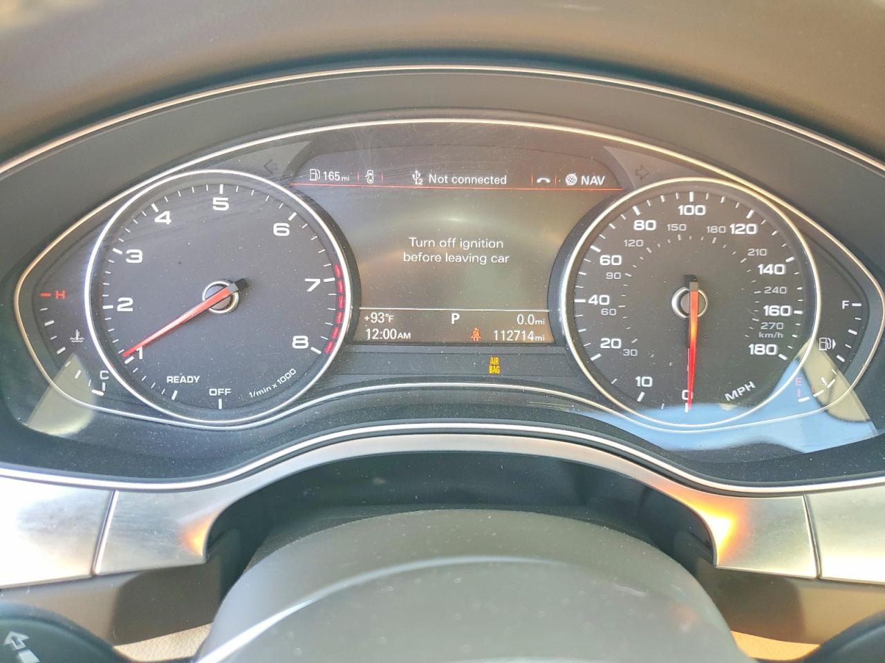 2016 Audi A6 Premium Plus Угольный vin: WAUGFAFC1GN012091