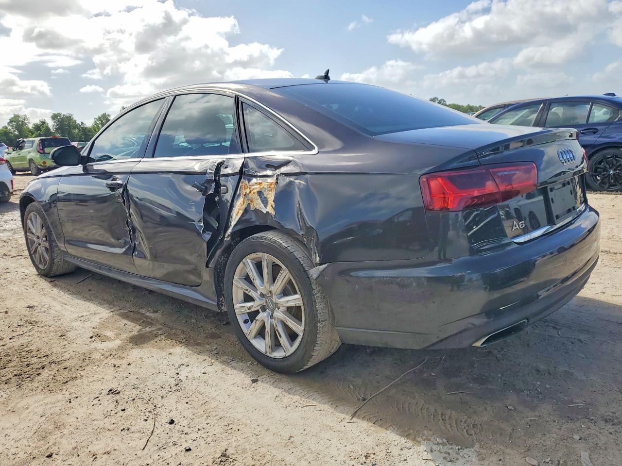 2016 Audi A6 Premium Plus Угольный vin: WAUGFAFC1GN012091