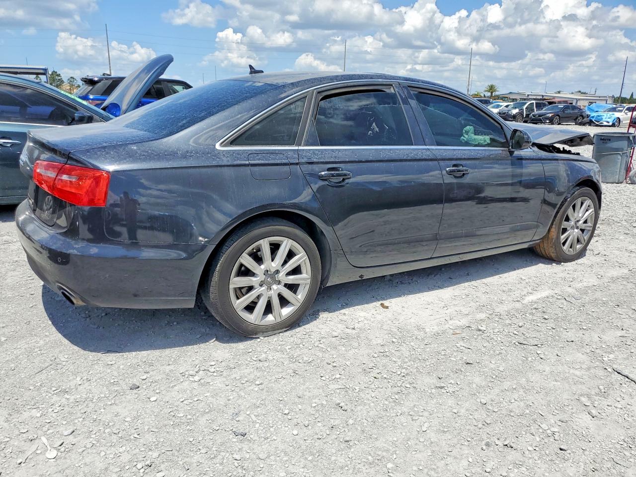 2013 Audi A6 Premium Plus Black vin: WAUGFAFC2DN074353