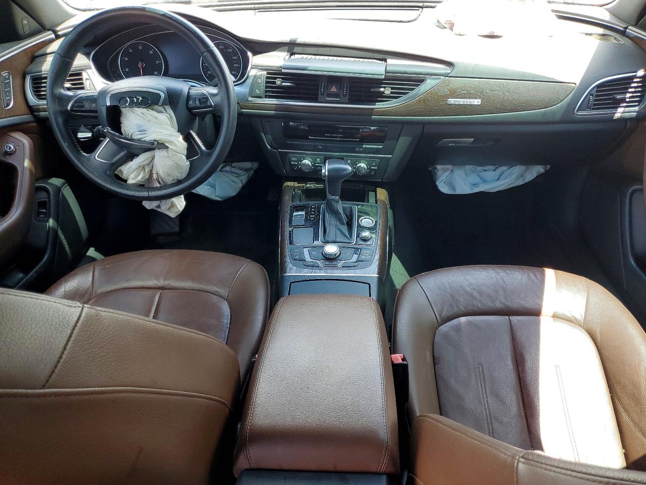 2013 Audi A6 Premium Plus Black vin: WAUGFAFC2DN074353