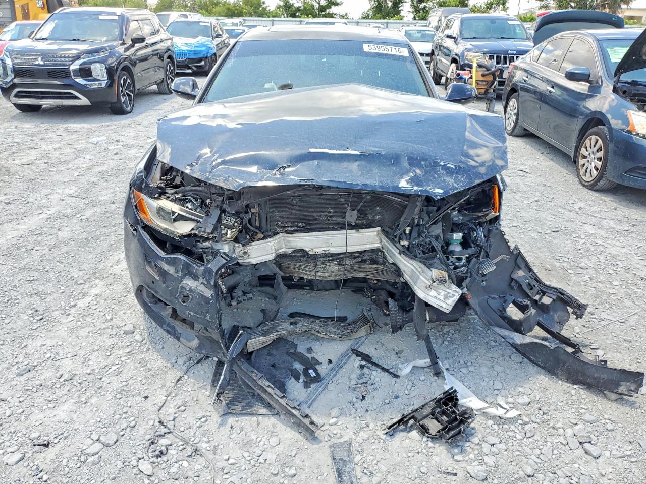 2013 Audi A6 Premium Plus Black vin: WAUGFAFC2DN074353