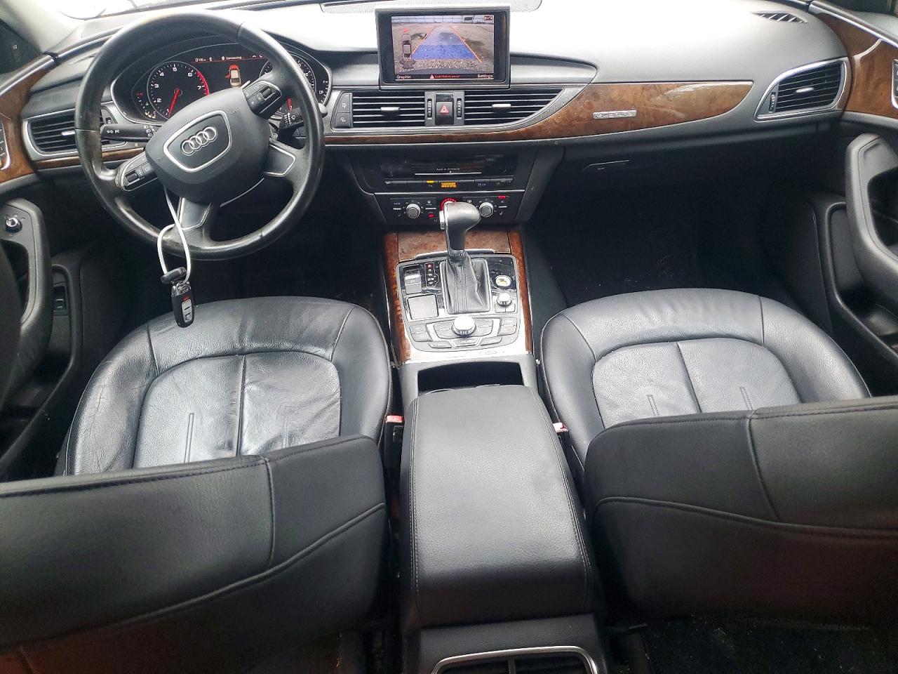 2013 Audi A6 Premium Plus Серебряный vin: WAUGFAFC2DN082808