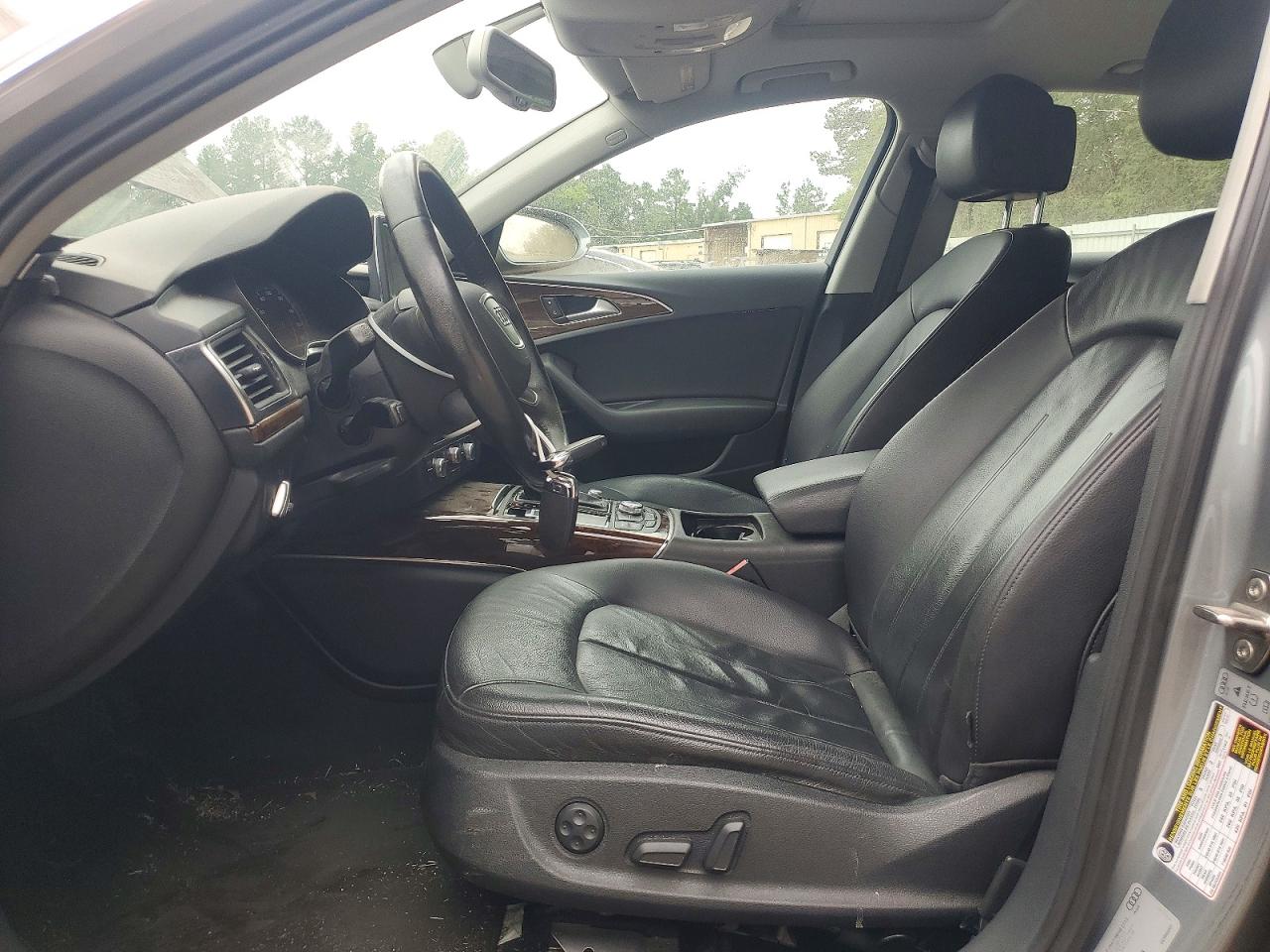 2013 Audi A6 Premium Plus Серебряный vin: WAUGFAFC2DN082808