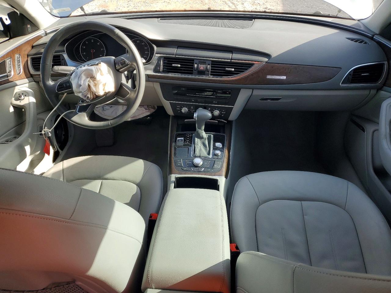 2013 Audi A6 Premium Plus Silver vin: WAUGFAFC2DN088303