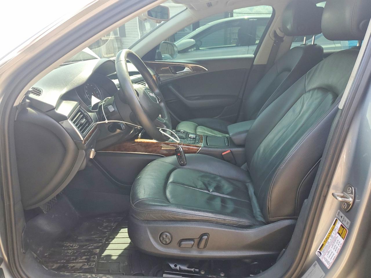 2013 Audi A6 Premium Plus Silver vin: WAUGFAFC2DN142375