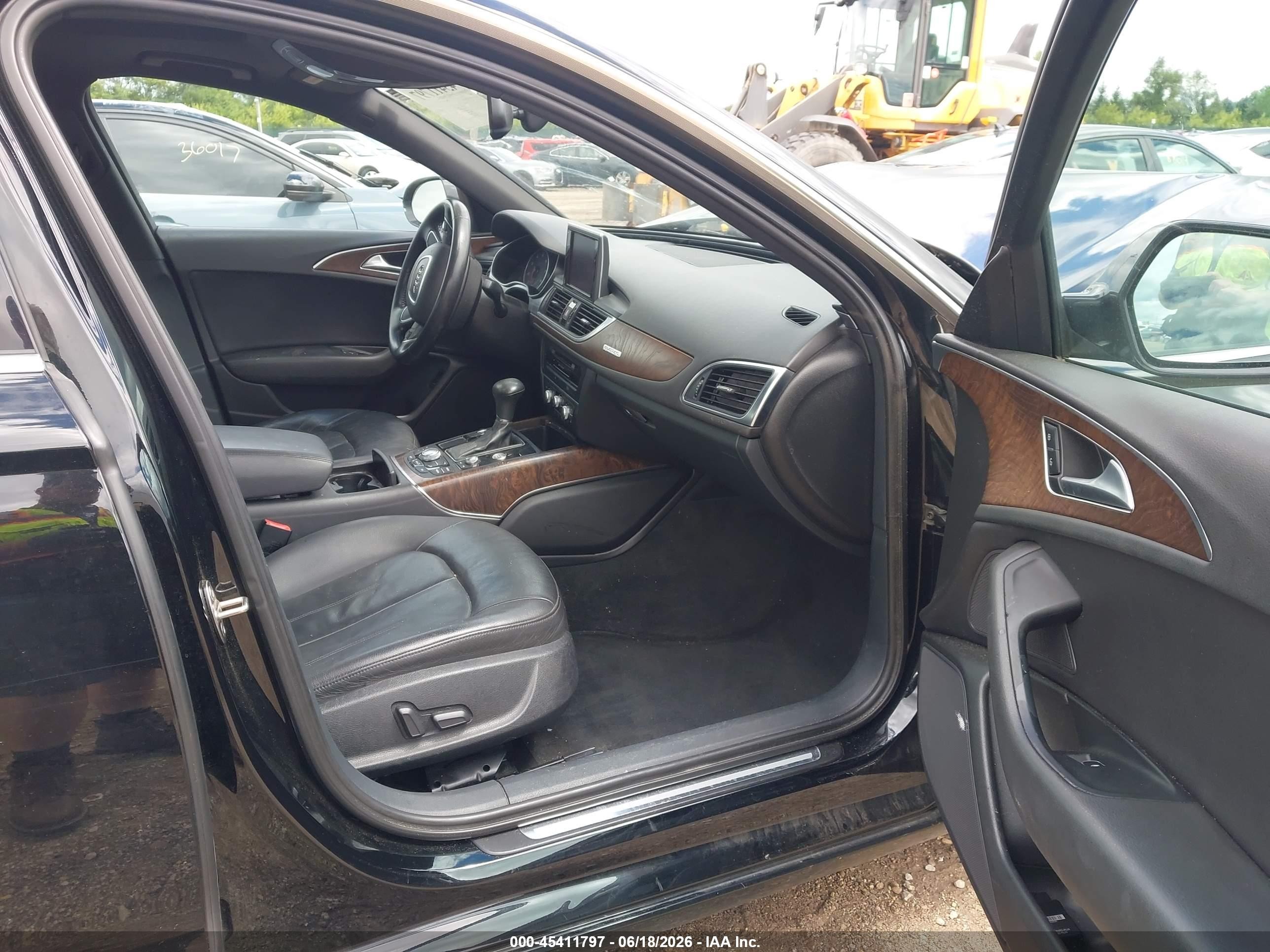 2014 Audi A6 2.0t Premium Black vin: WAUGFAFC2EN012713