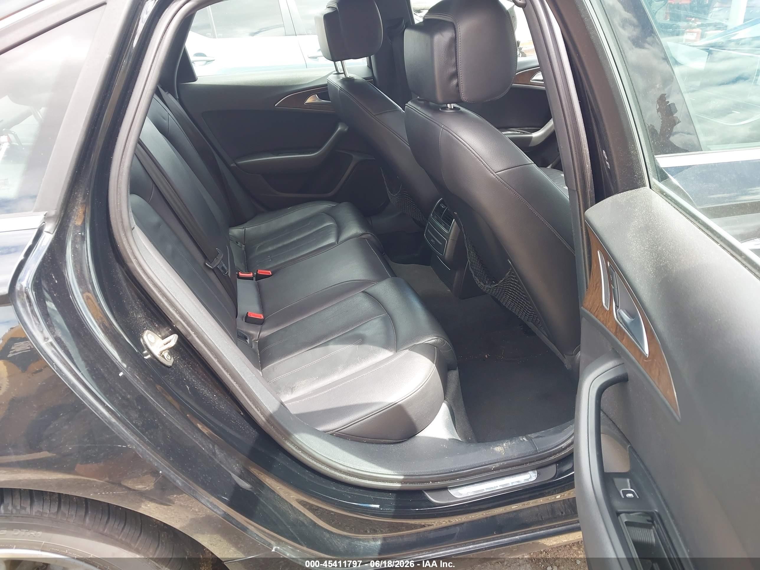 2014 Audi A6 2.0t Premium Black vin: WAUGFAFC2EN012713
