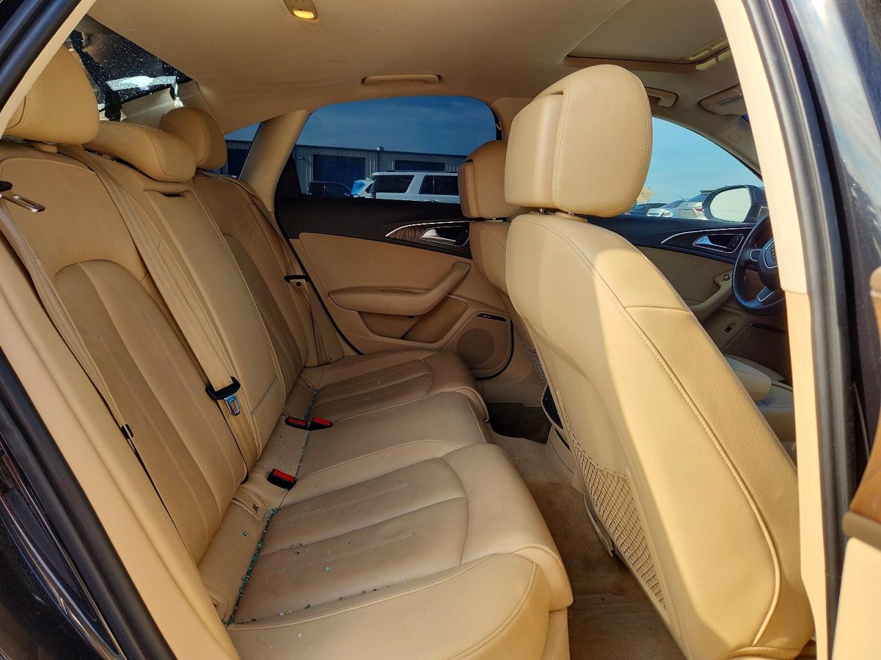 2014 Audi A6 Черный vin: WAUGFAFC2EN088643