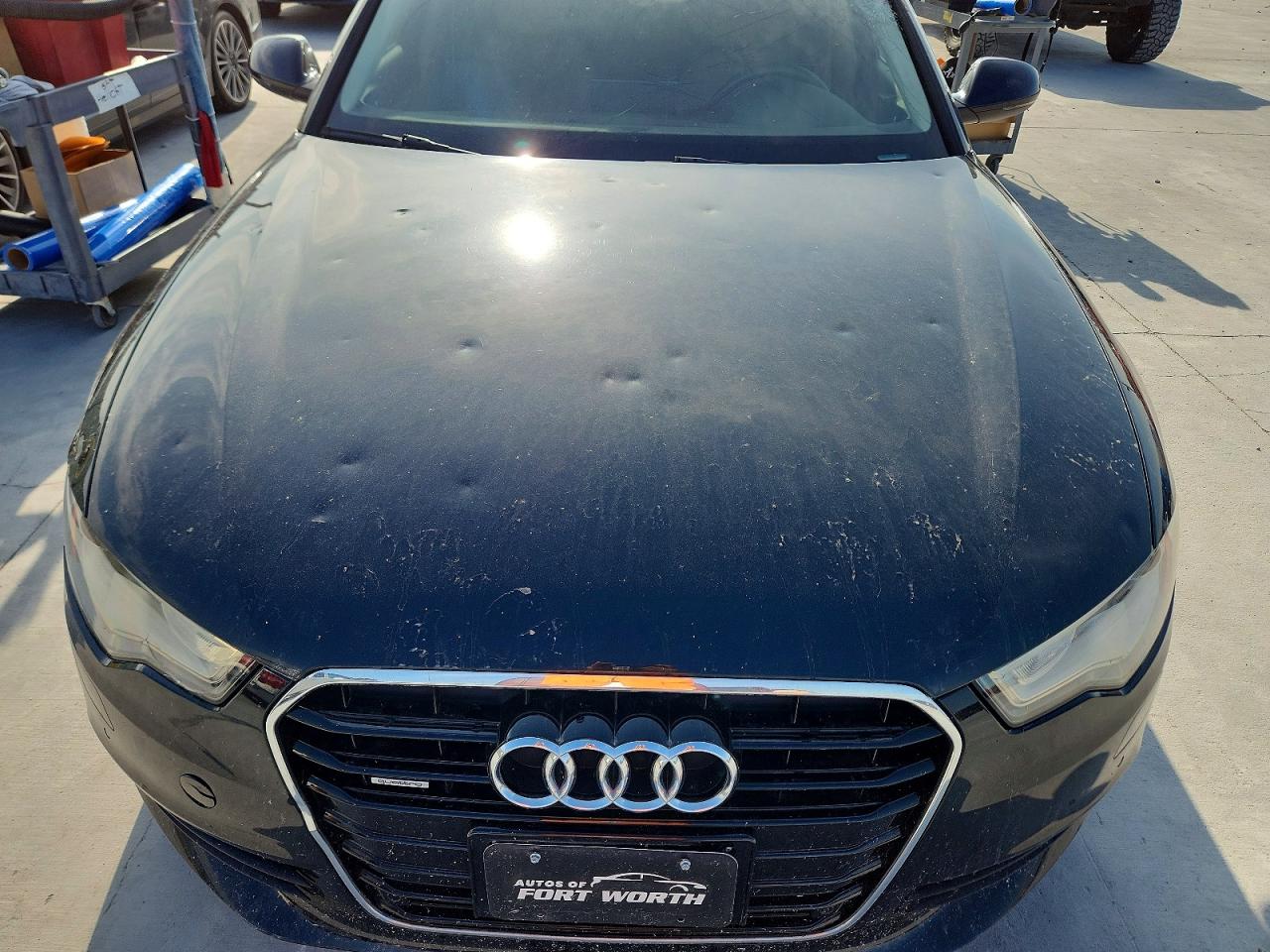 2014 Audi A6 Черный vin: WAUGFAFC2EN088643