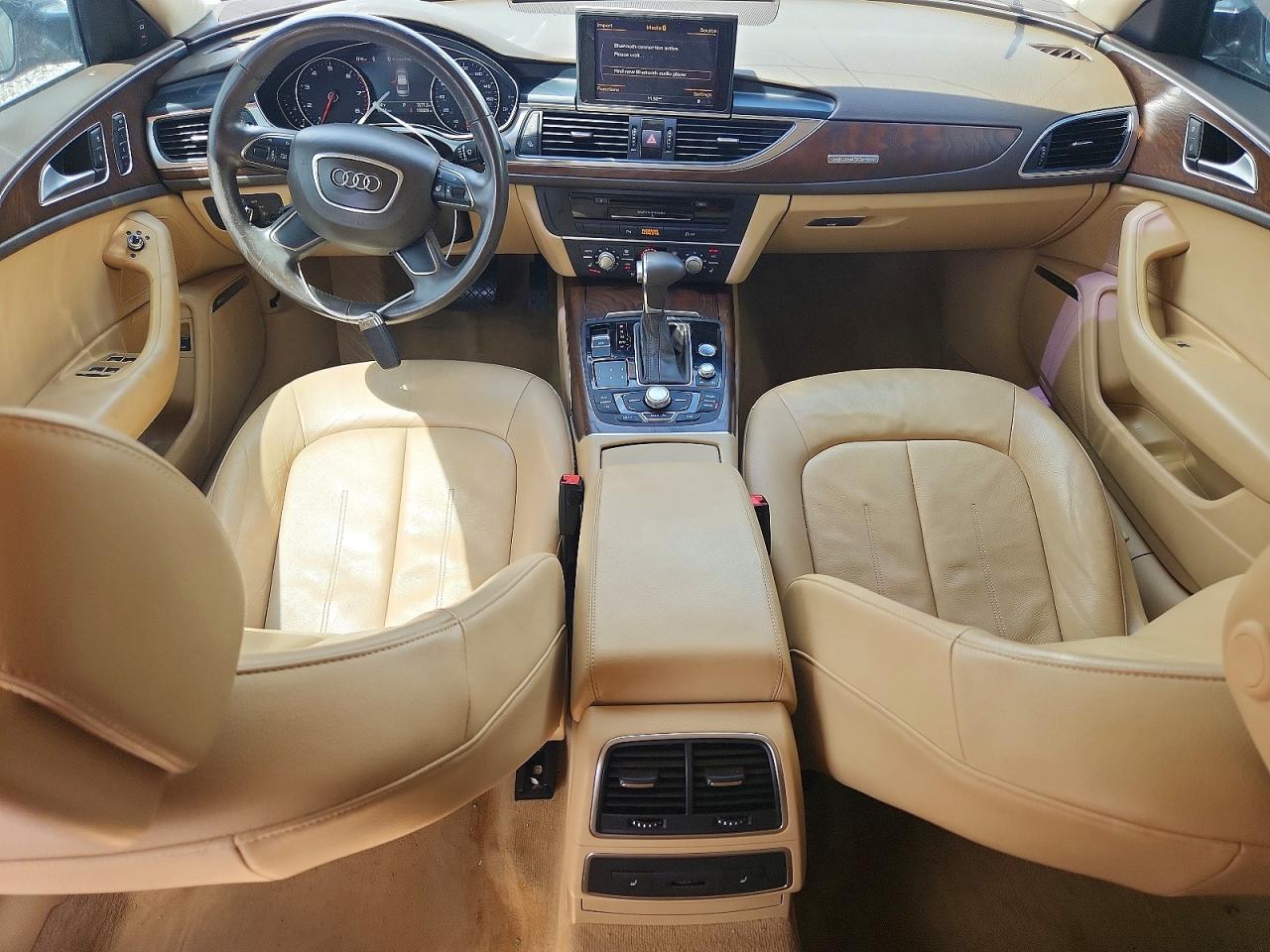 2014 Audi A6 Черный vin: WAUGFAFC2EN088643