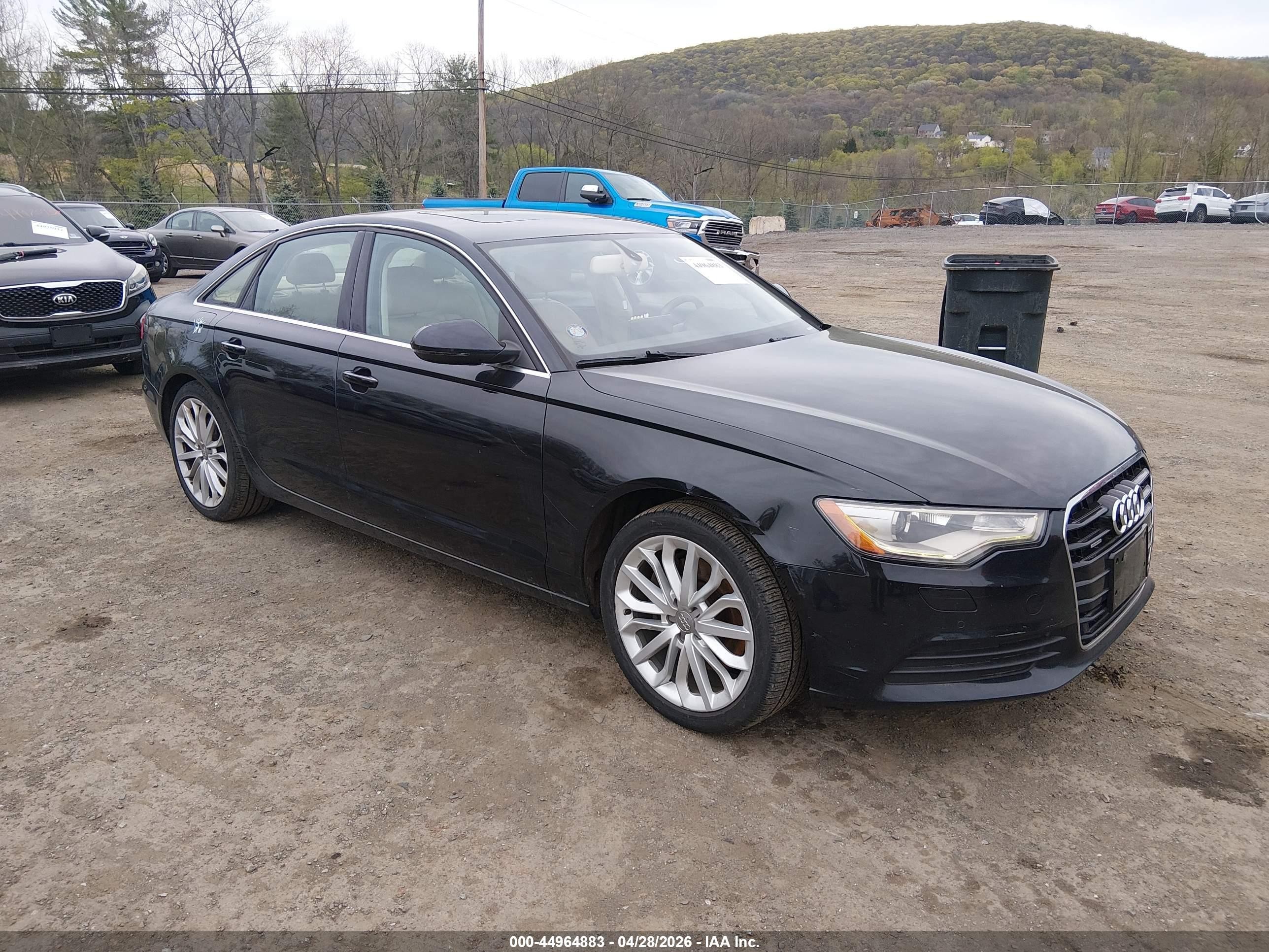 2014 Audi A6 2.0t Premium Black vin: WAUGFAFC2EN094684