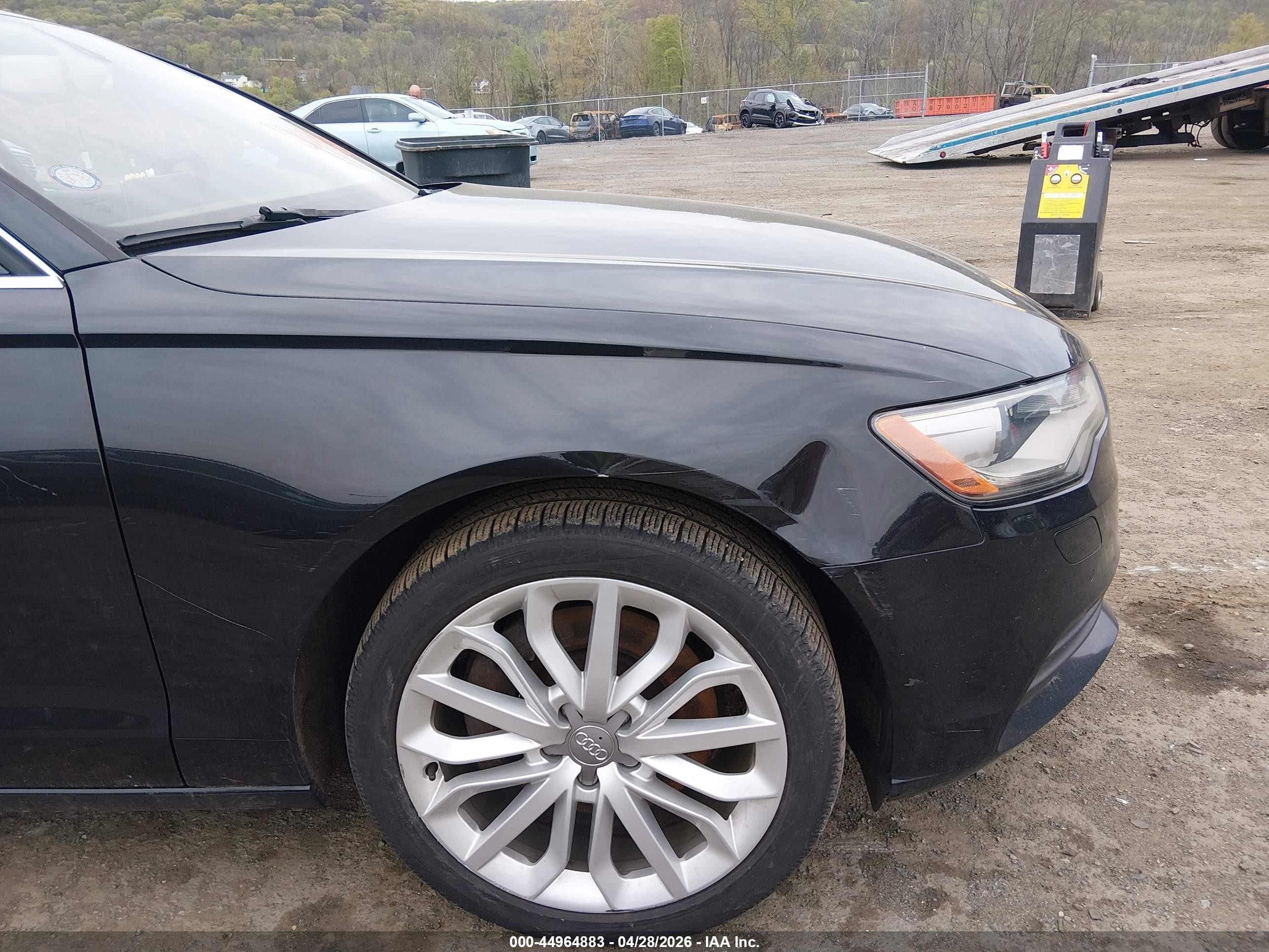 2014 Audi A6 2.0t Premium Black vin: WAUGFAFC2EN094684