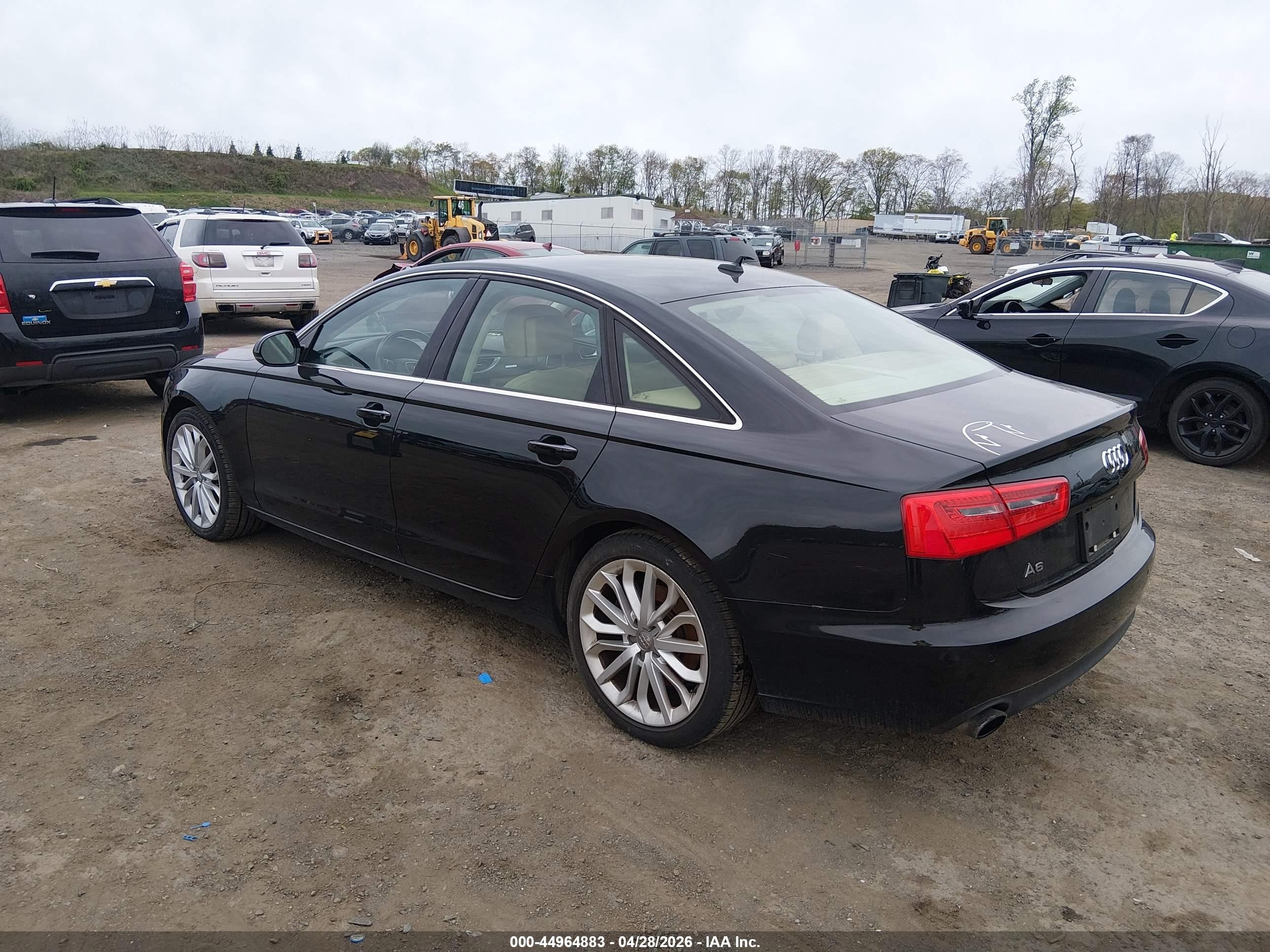 2014 Audi A6 2.0t Premium Black vin: WAUGFAFC2EN094684