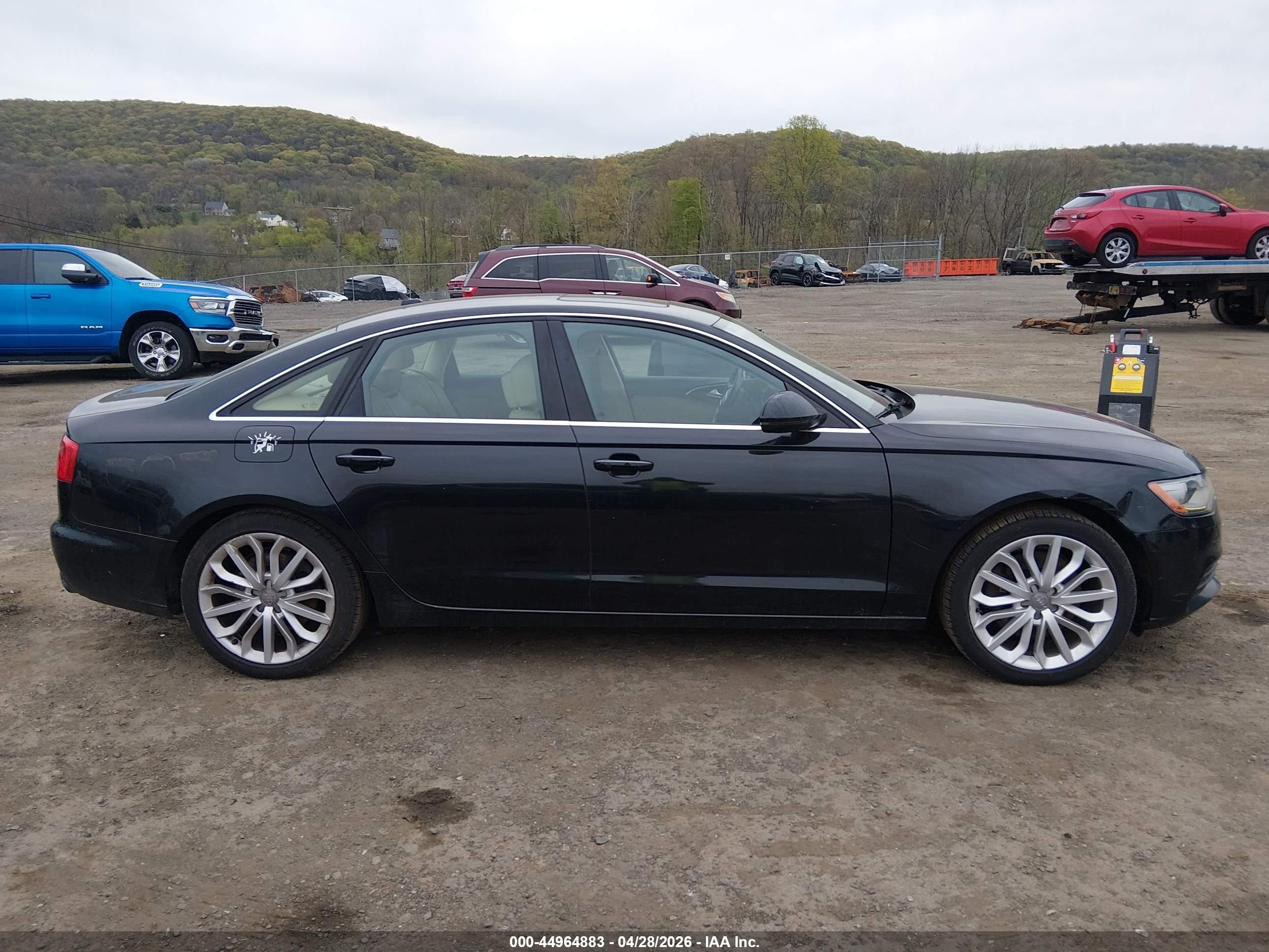 2014 Audi A6 2.0t Premium Black vin: WAUGFAFC2EN094684