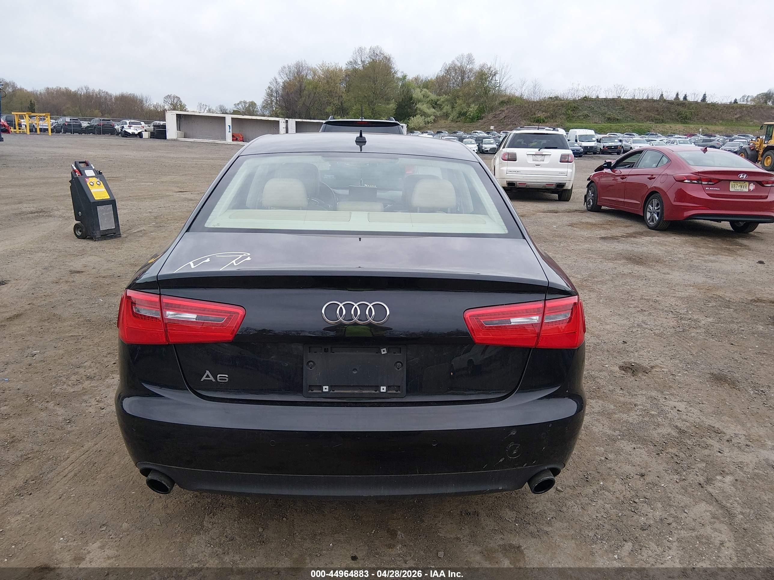 2014 Audi A6 2.0t Premium Black vin: WAUGFAFC2EN094684