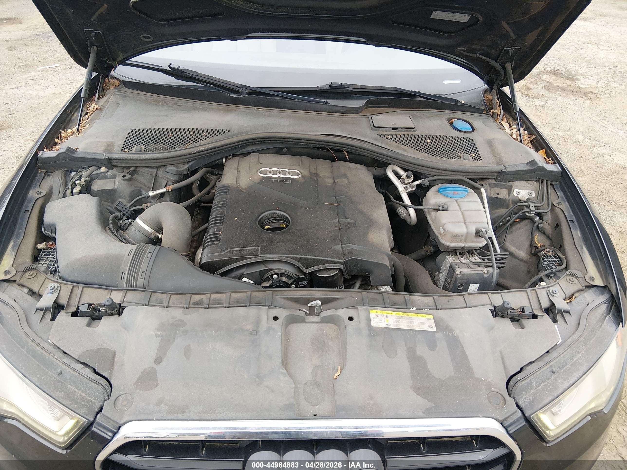 2014 Audi A6 2.0t Premium Black vin: WAUGFAFC2EN094684