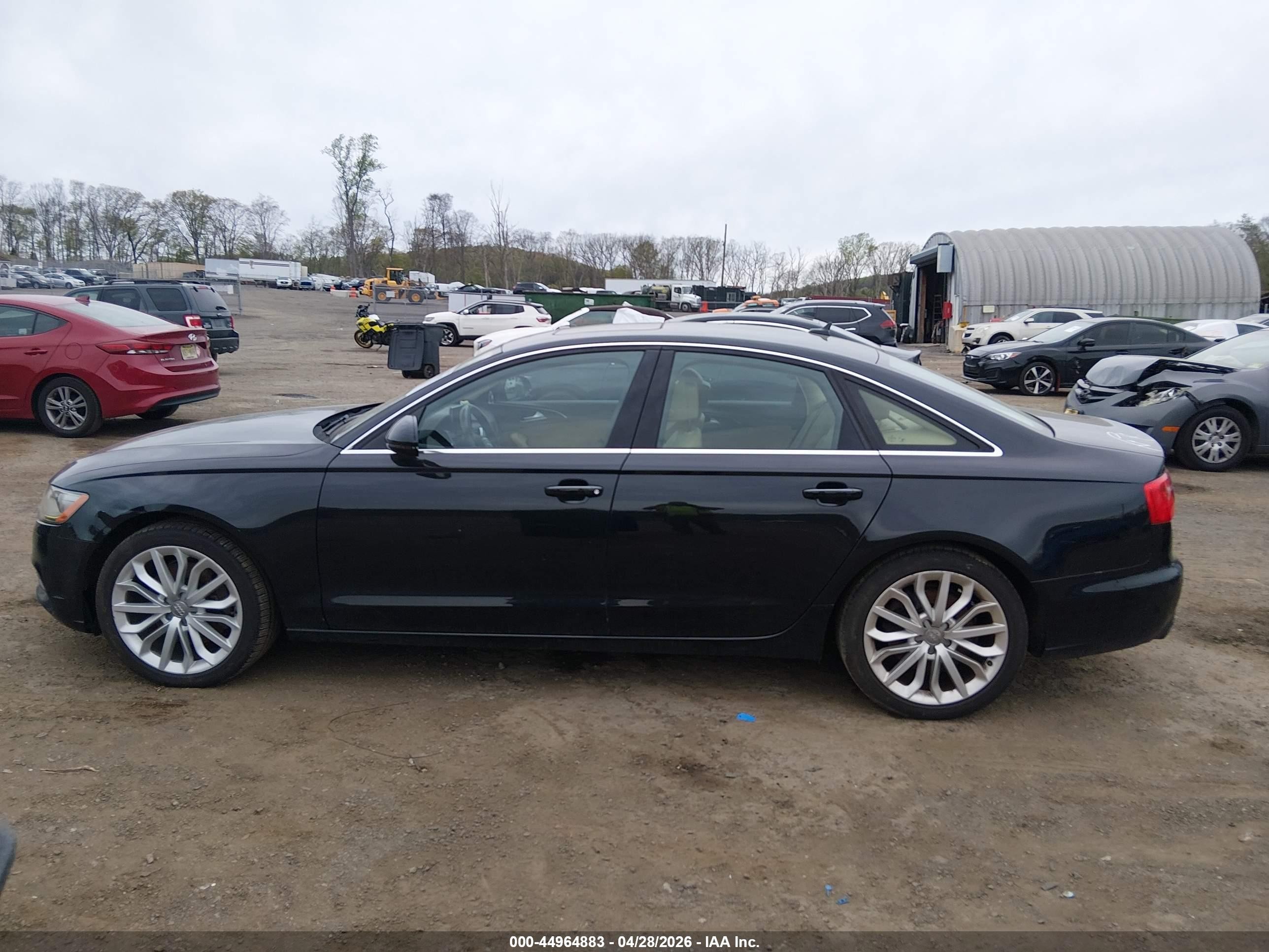 2014 Audi A6 2.0t Premium Black vin: WAUGFAFC2EN094684