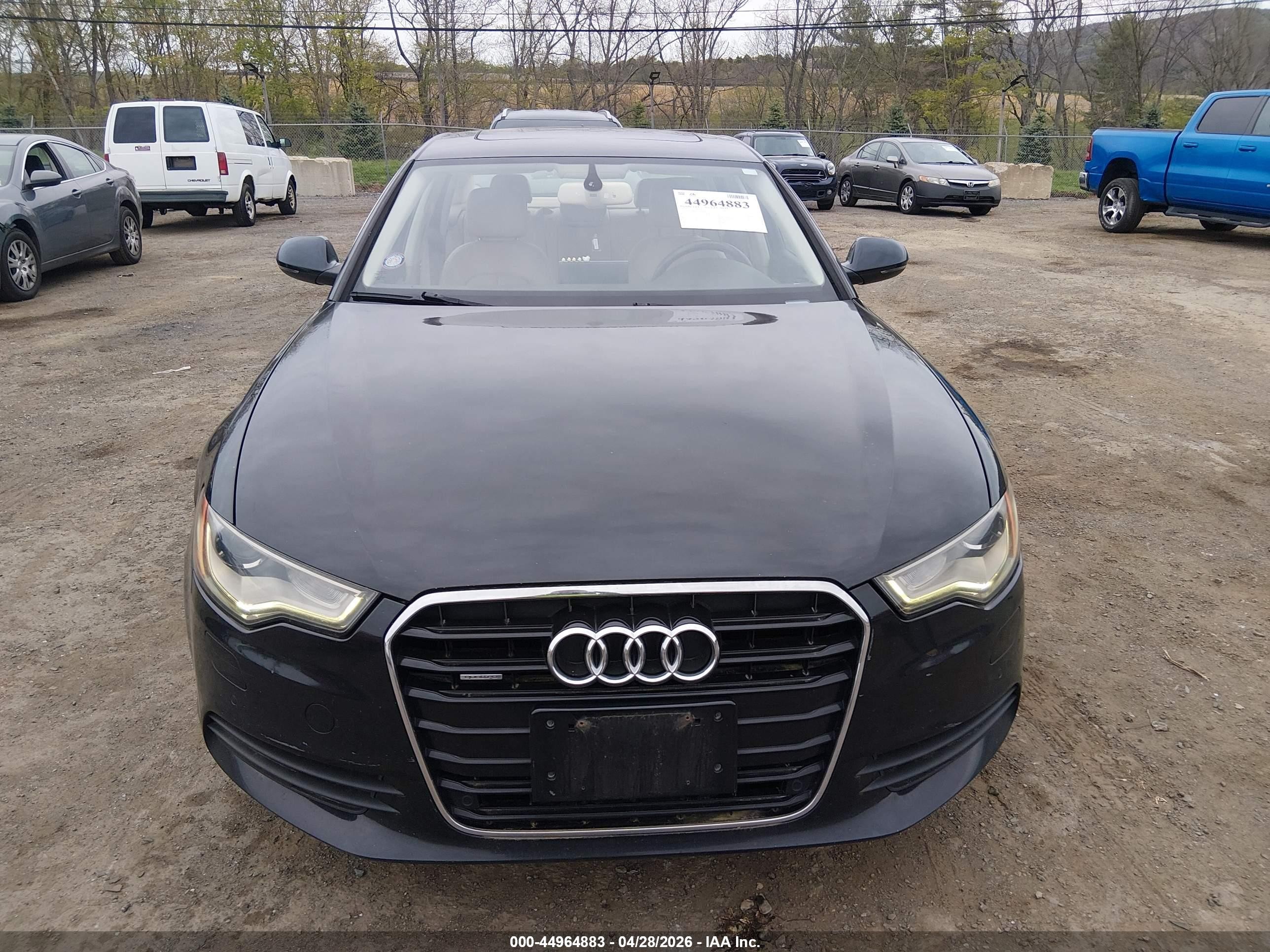 2014 Audi A6 2.0t Premium Black vin: WAUGFAFC2EN094684