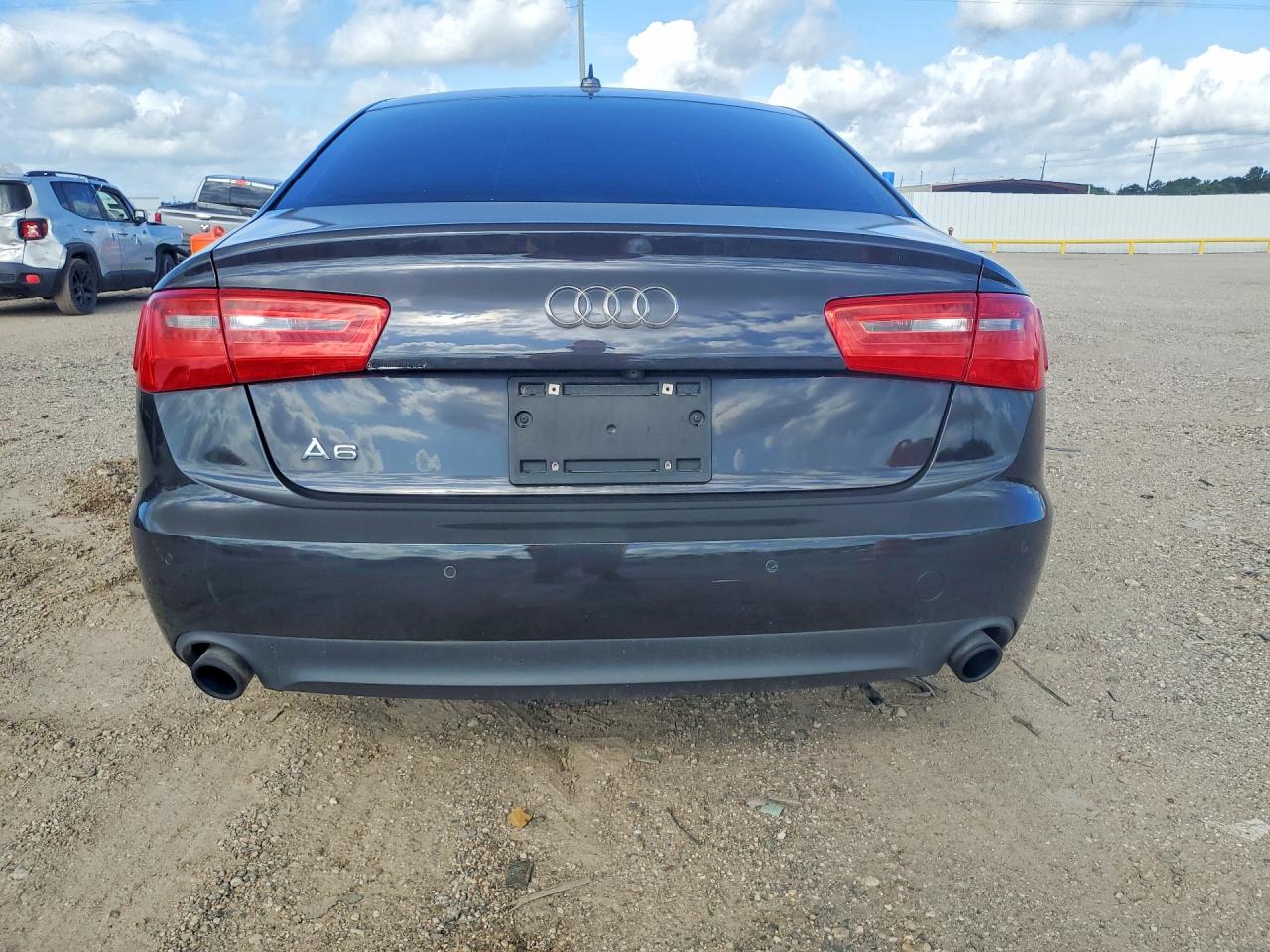 2014 Audi A6 Premium Plus Black vin: WAUGFAFC2EN111452