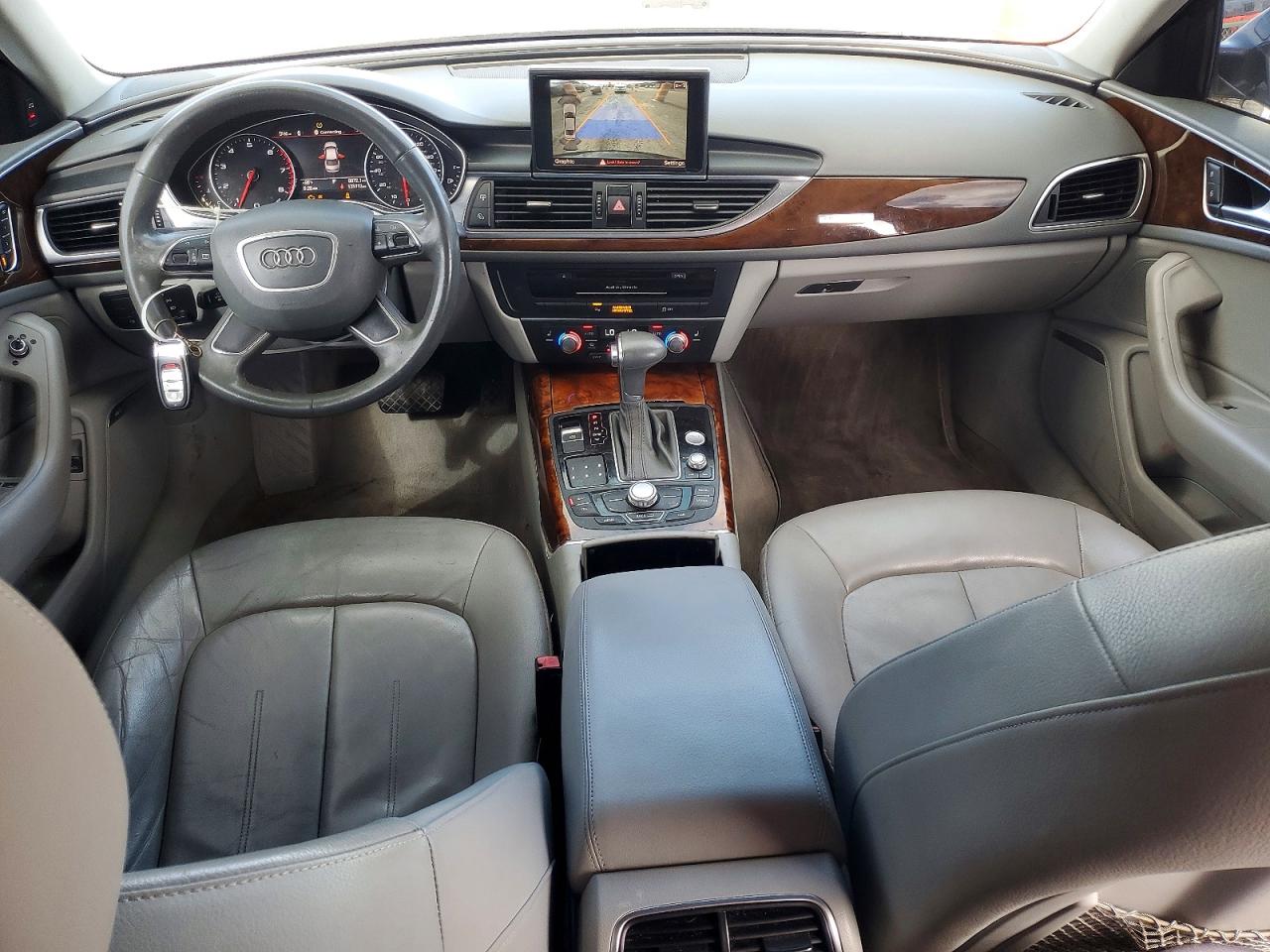 2014 Audi A6 Premium Plus Black vin: WAUGFAFC2EN111452