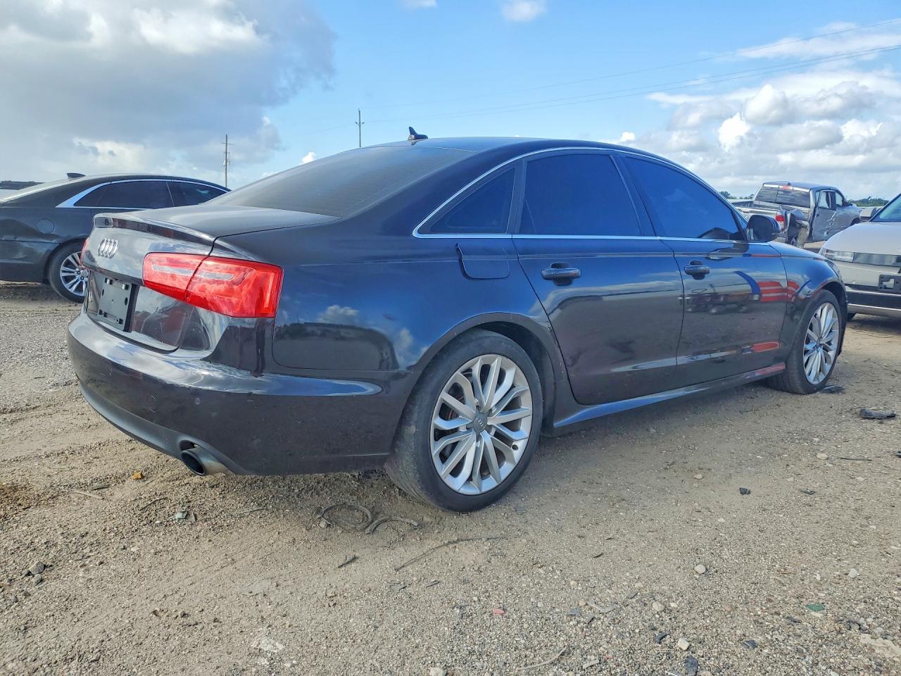2014 Audi A6 Premium Plus Black vin: WAUGFAFC2EN111452