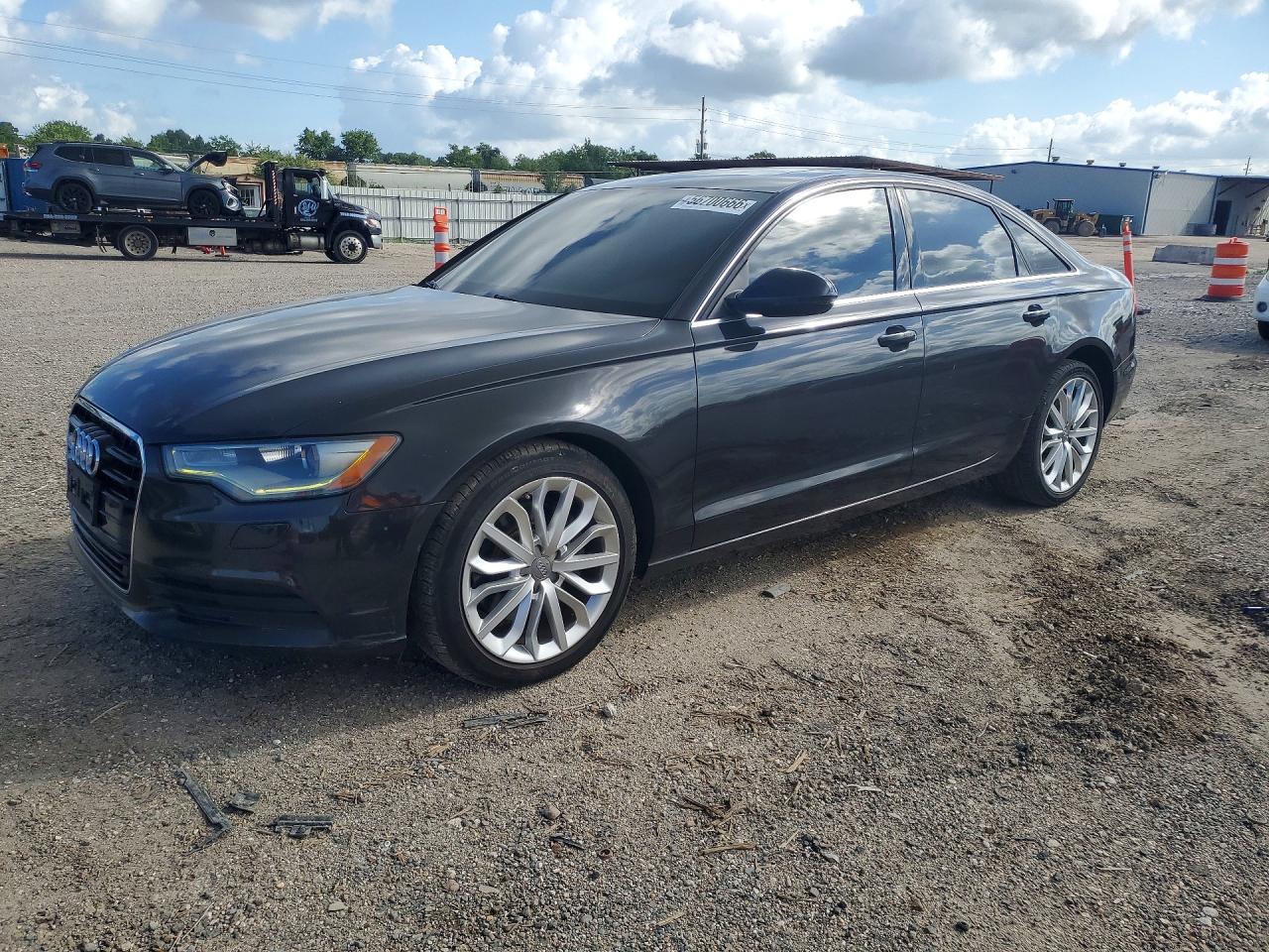 2014 Audi A6 Premium Plus Black vin: WAUGFAFC2EN111452