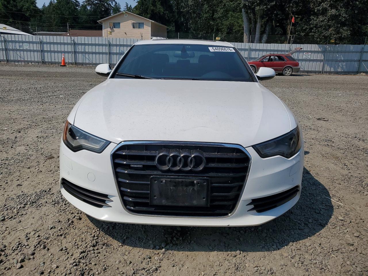 2015 Audi A6 Premium Plus White vin: WAUGFAFC2FN016956
