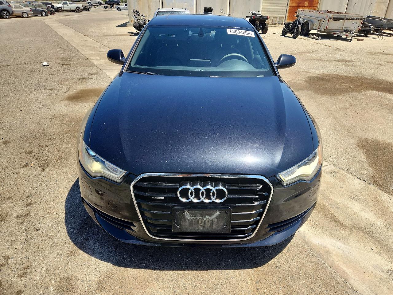 2013 Audi A6 Premium Plus Черный vin: WAUGFAFC3DN026537