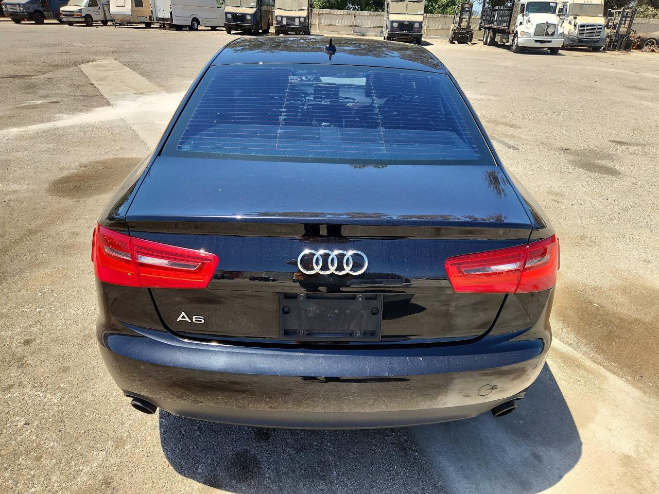 2013 Audi A6 Premium Plus Черный vin: WAUGFAFC3DN026537