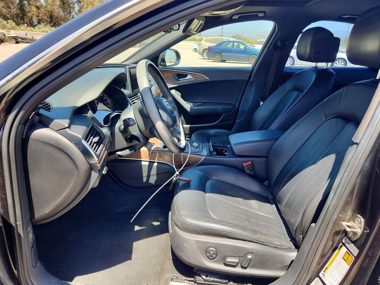 2013 Audi A6 Premium Plus Черный vin: WAUGFAFC3DN026537