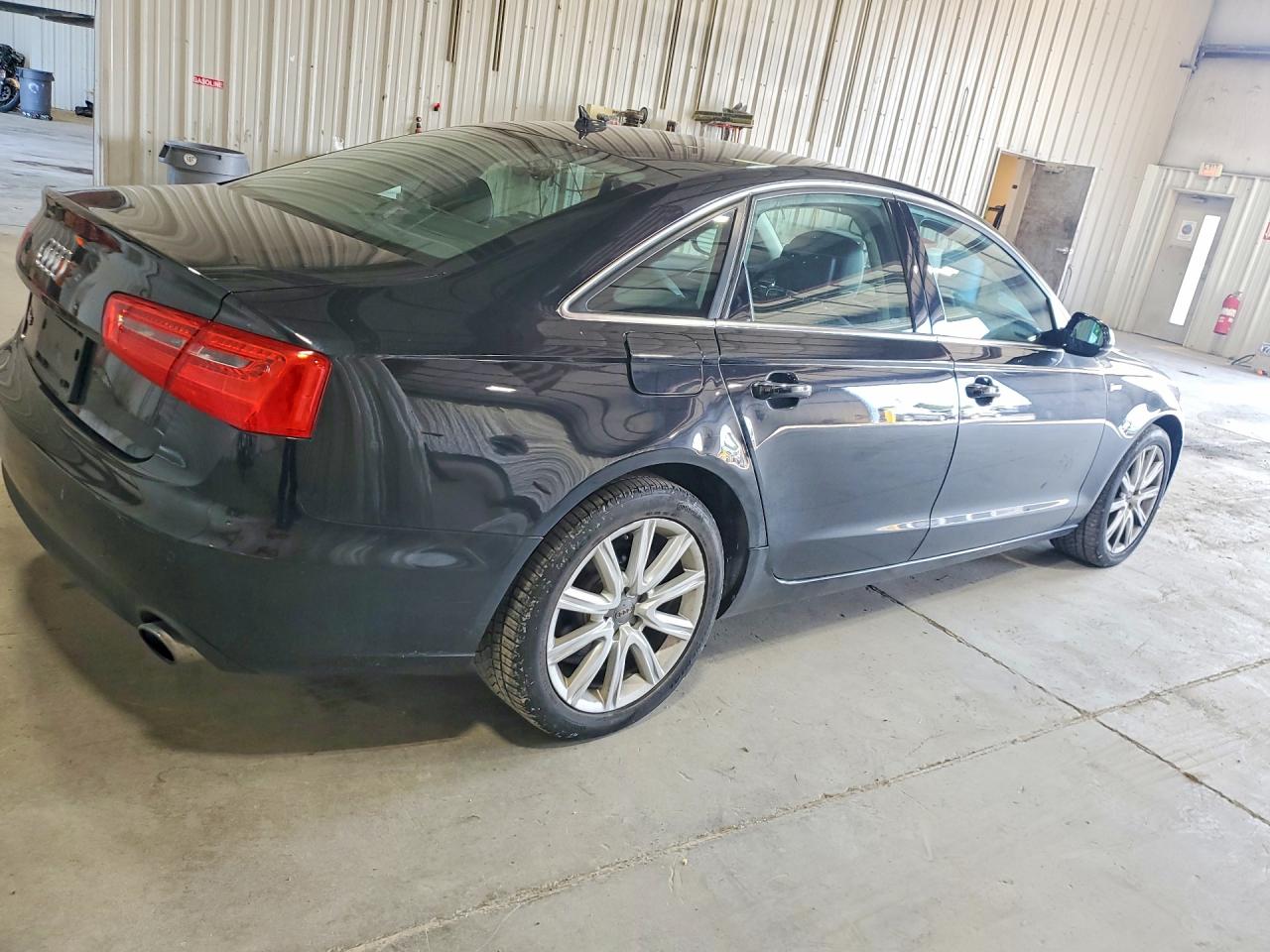 2013 Audi A6 Premium Plus Black vin: WAUGFAFC3DN034511